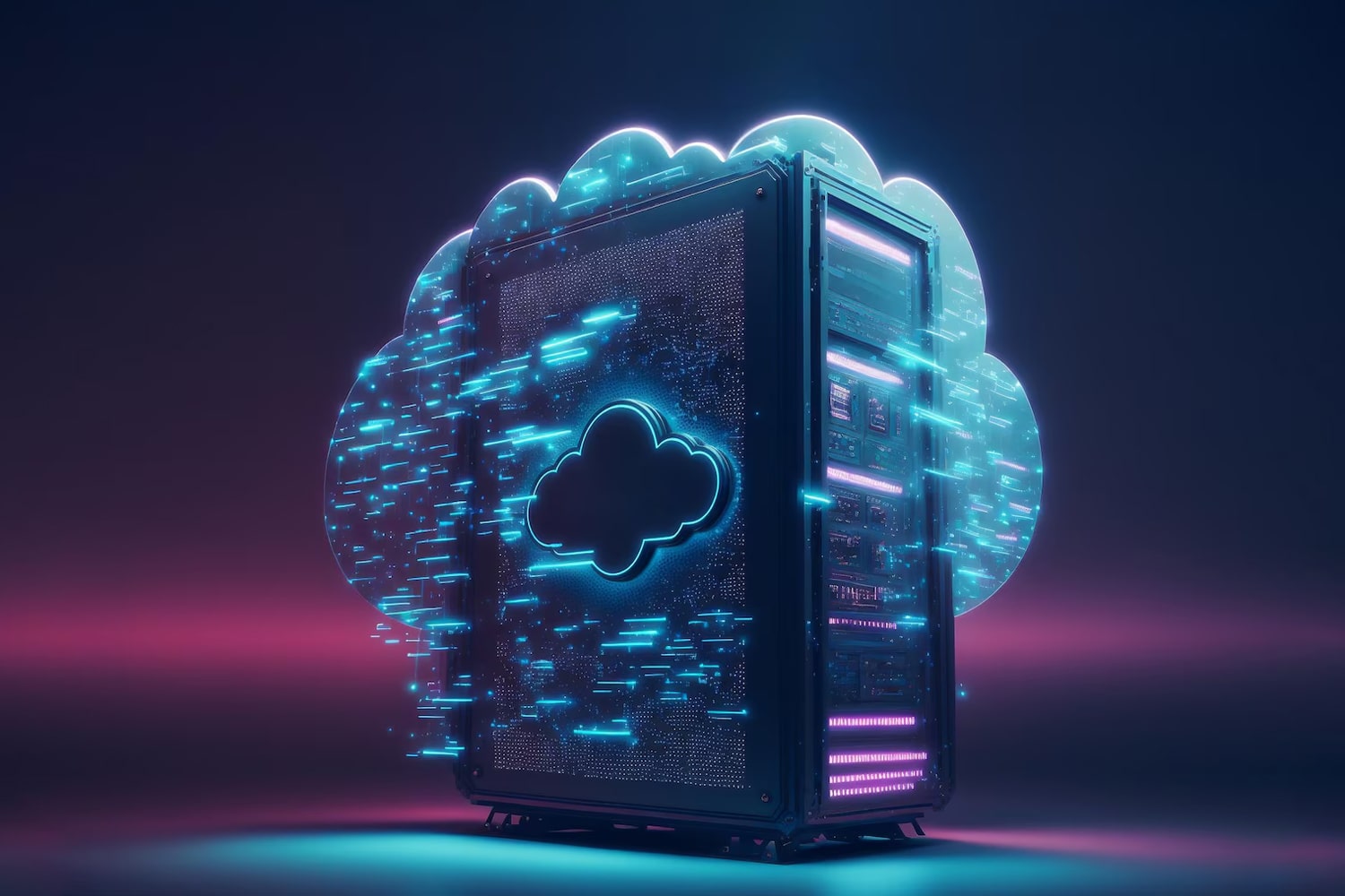 Database Management showing secure and scalable data storage